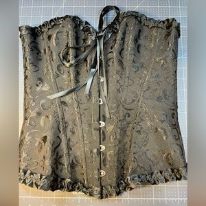 Black corset top